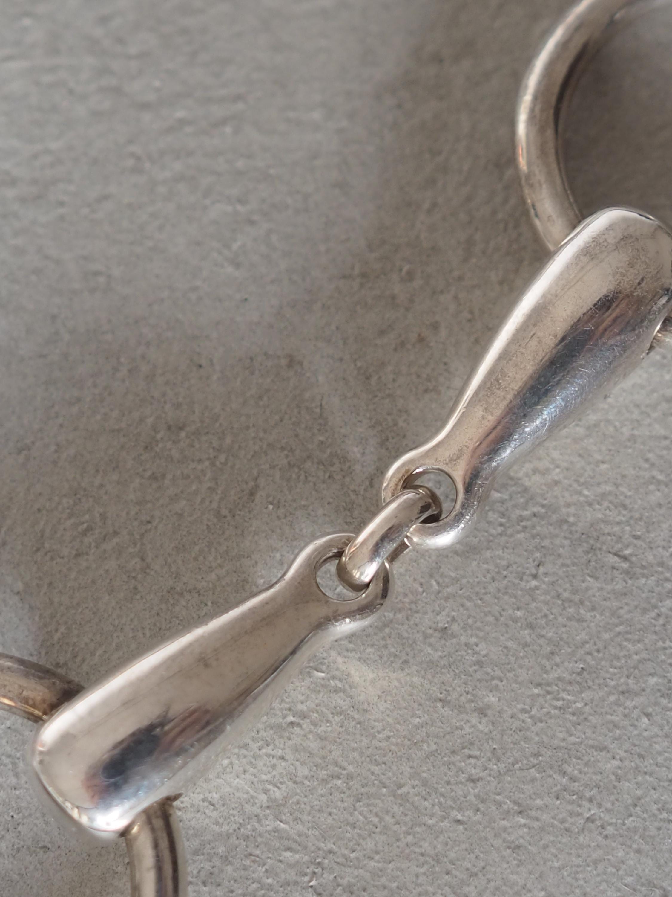 HERMES エルメス ホースビット キーリング キーホルダー シルバー