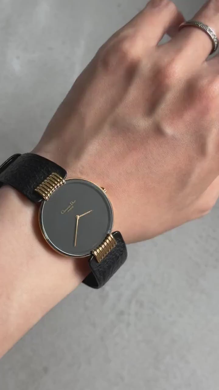 Christian Dior ディオール バギラ ブラックムーン ウォッチ 腕時計