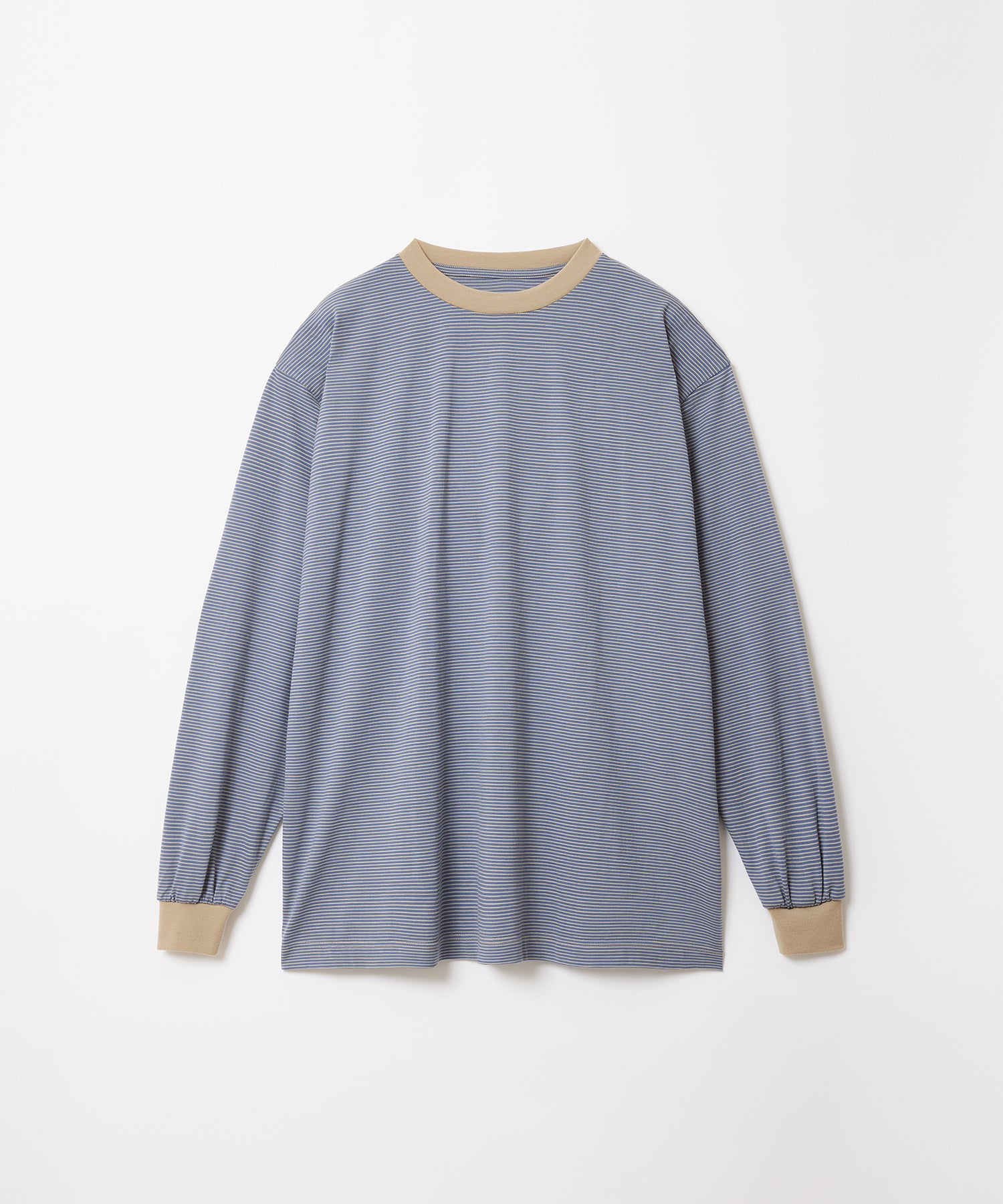 LONG SLEEVE TEE / BLUE GRAY – ONC MERINO