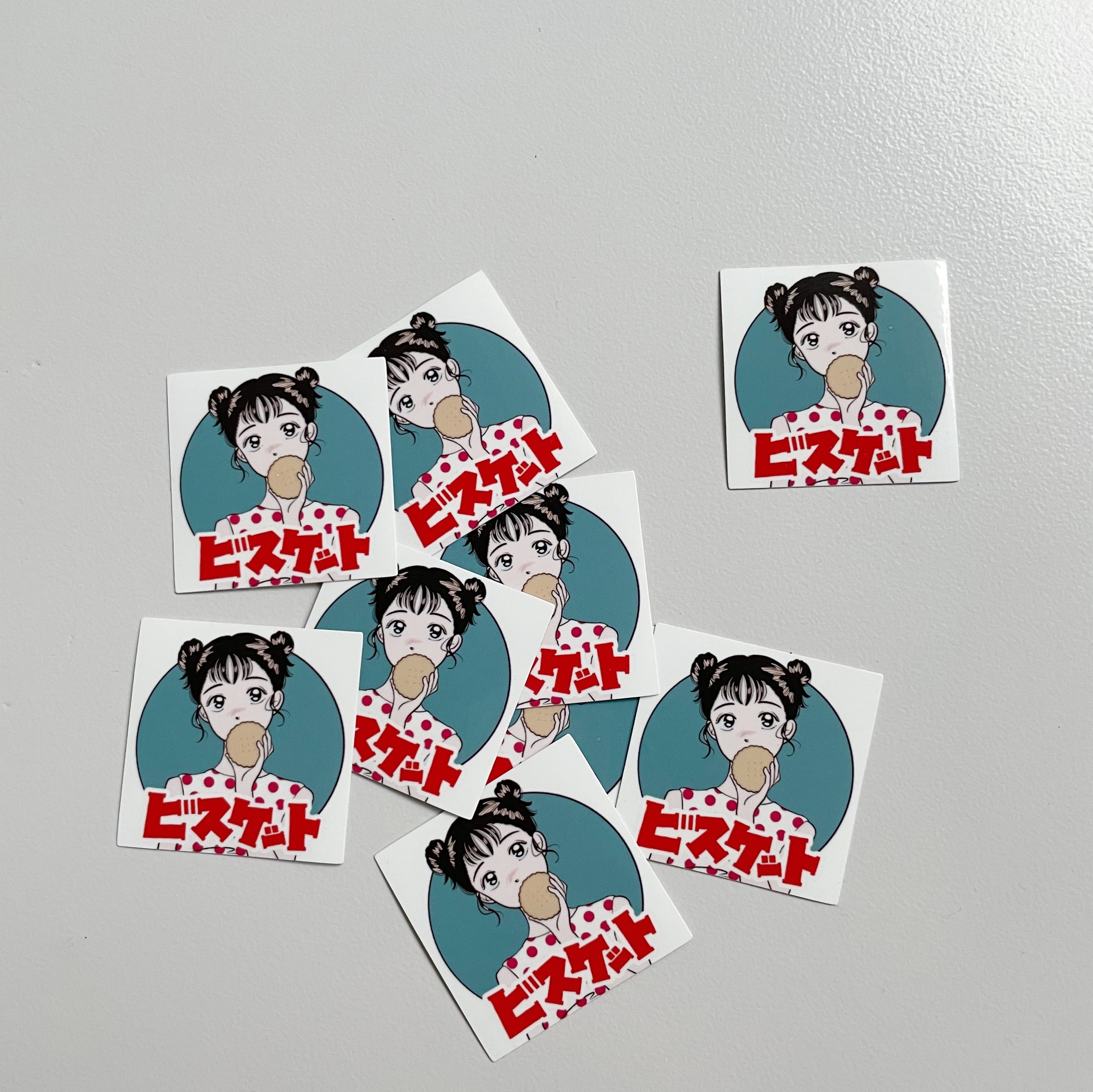 島田つか沙 ビスケットステッカー – One Drop（ワンドロップ）