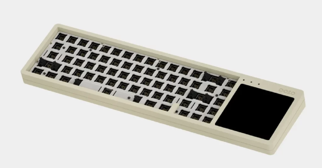 プラモデルみたいなキーボード「DOIO-67 キーボードキット