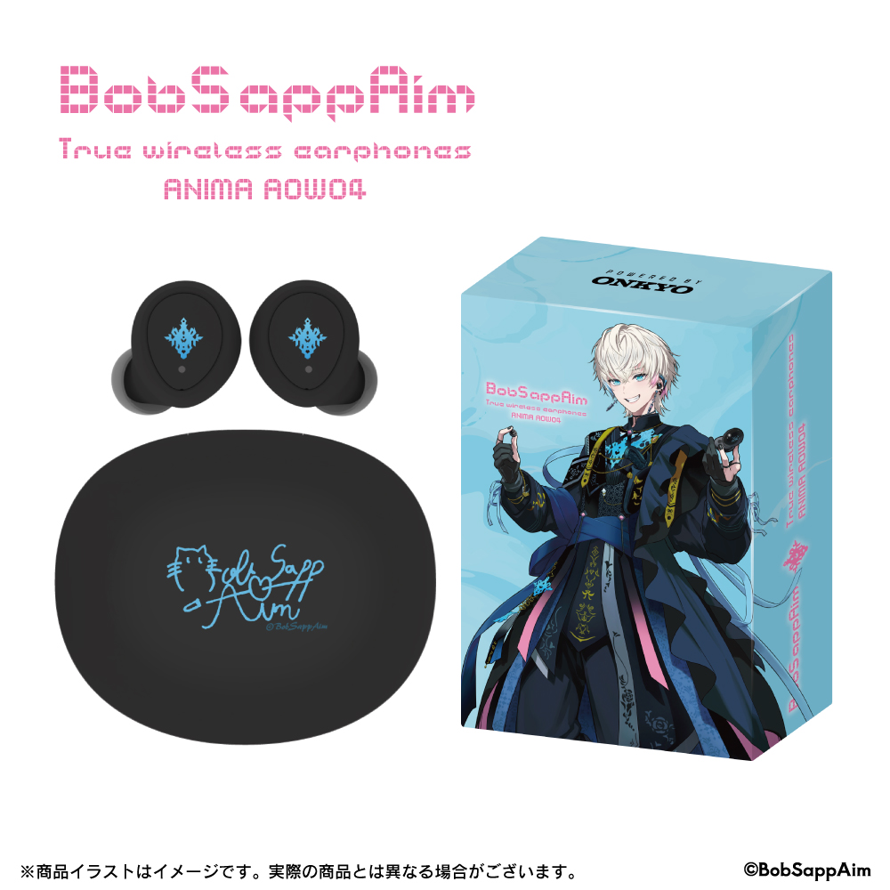 ワイヤレスイヤホン ANIMA AOW04「18TRIP」コラボ 蜂乃屋 凪