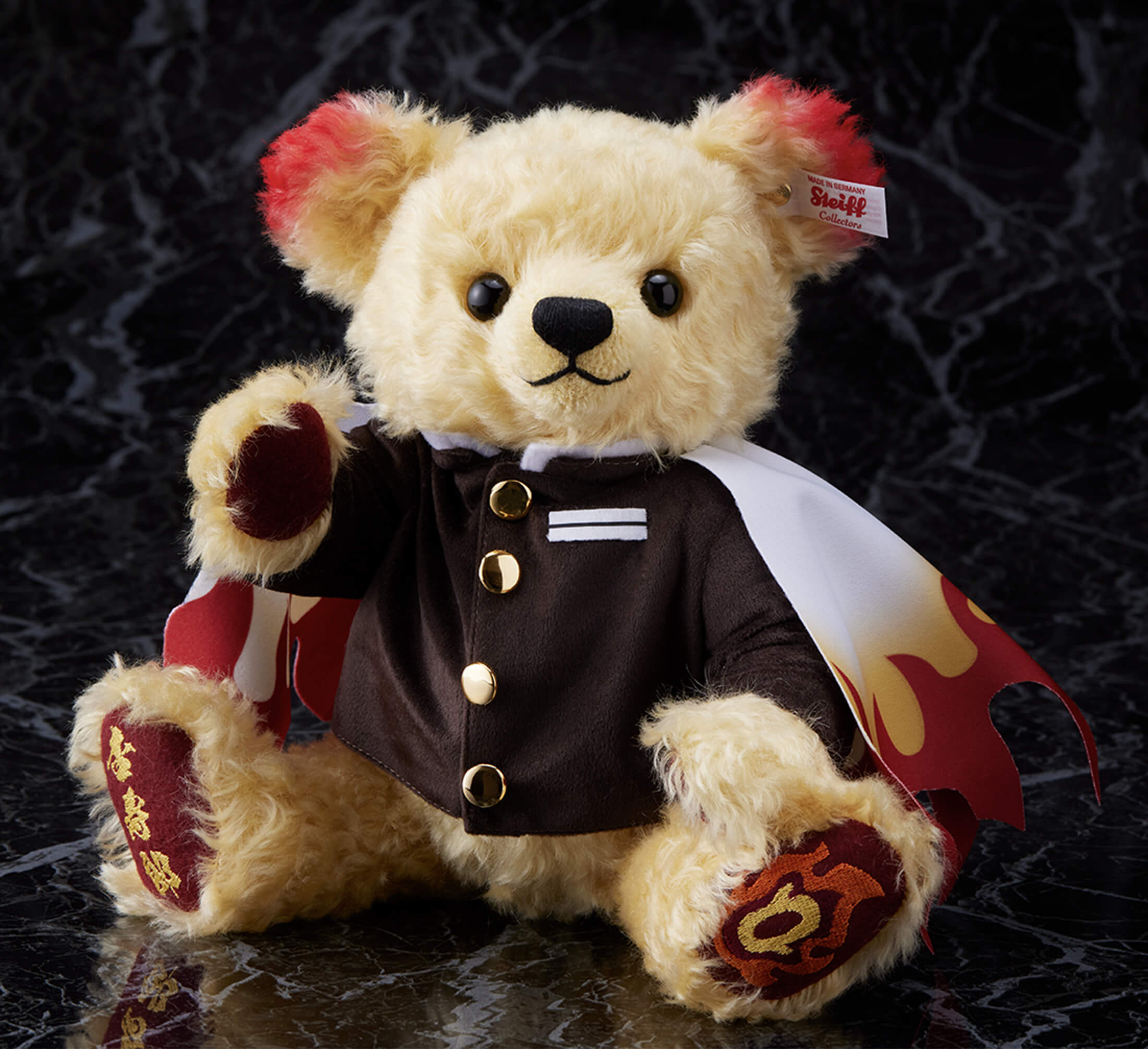 シュタイフコラボテディ 煉獄杏寿郎