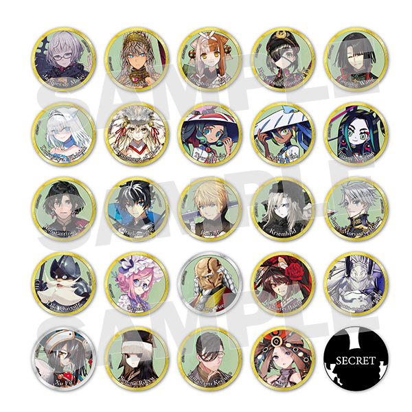 復刻】Fate/Grand Order 霊基召喚缶バッジvol.10