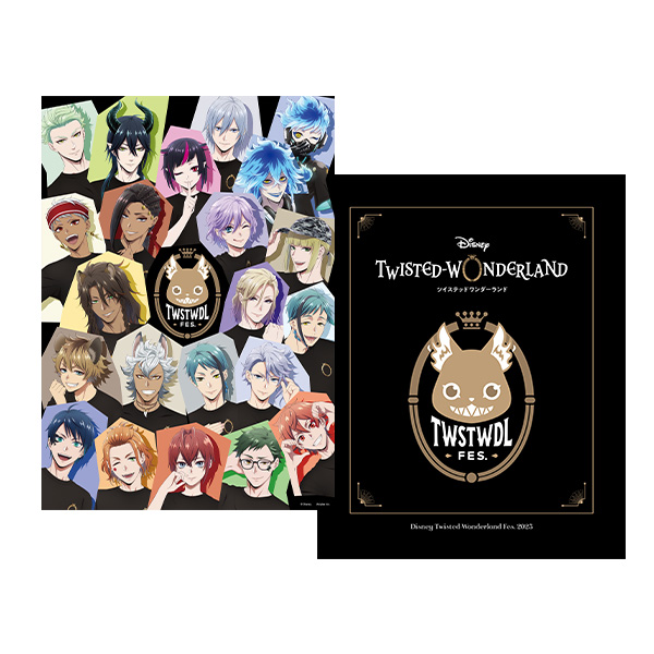 ディズニー ツイステッドワンダーランド Fes.」2023 A3ファブリック