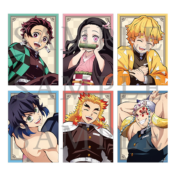 鬼滅の刃「全集中展」無限列車編・遊郭編 』ランダムブロマイド