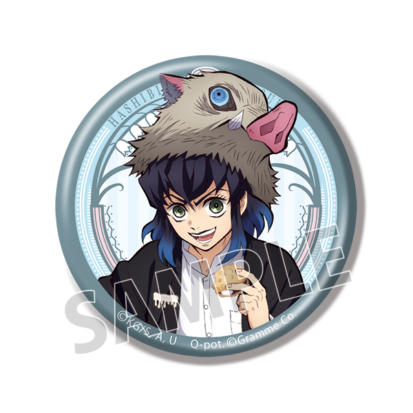 再販】Q-pot.×鬼滅の刃 ランダム缶バッジ 第一弾（全8