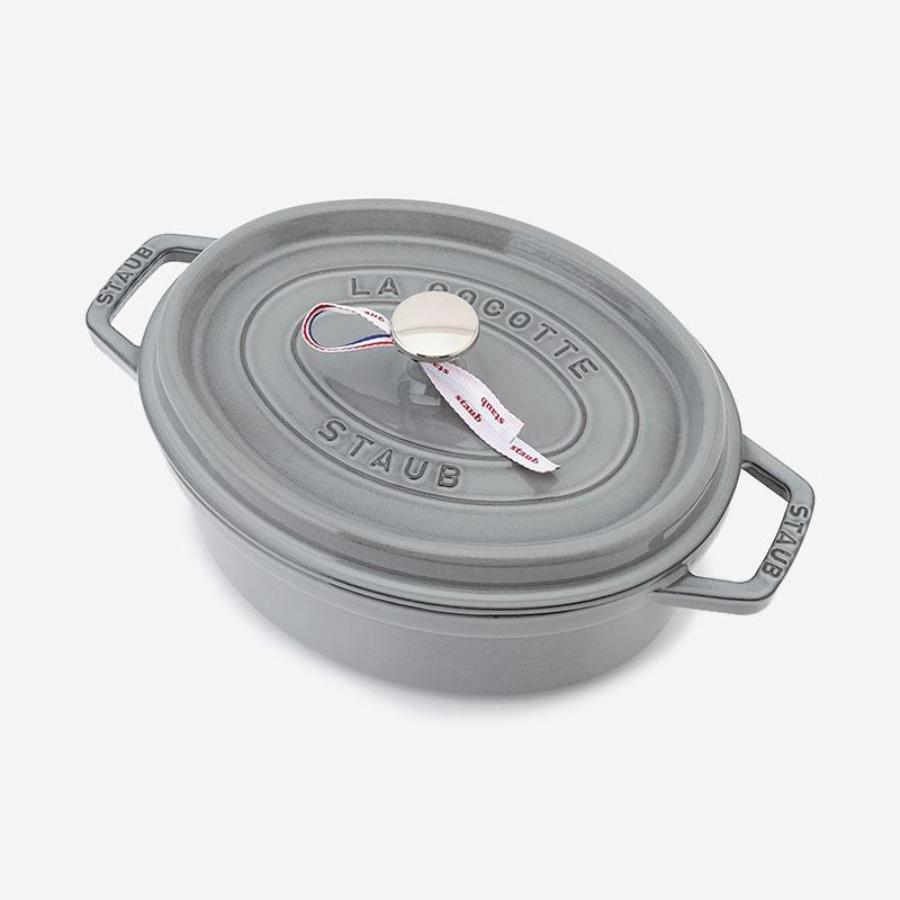 STAUB | ピコ・ココット オーバル 27cm グレー｜【公式】ACTUS online