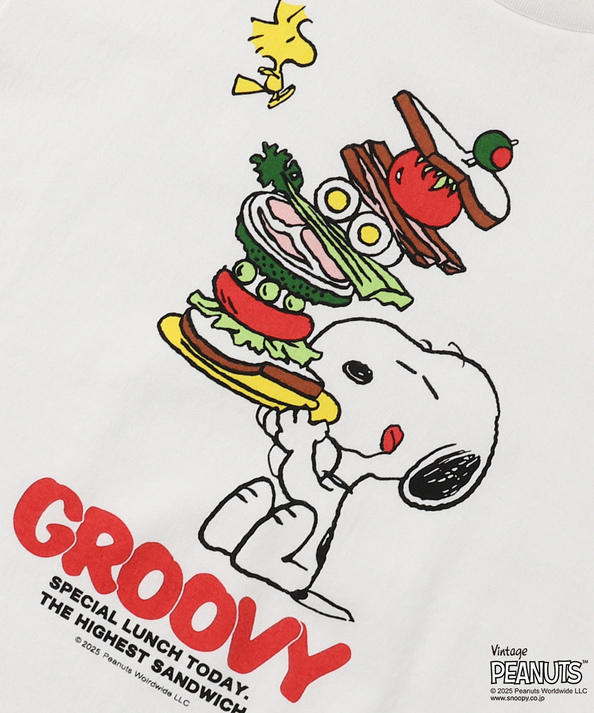 SNOOPY SANDWICH Tee – FITH ONLINE STORE