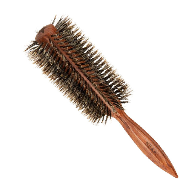 NBAAソフトロールブラシ 55 ナチュラルウッド | 理美容ツール | FIVE