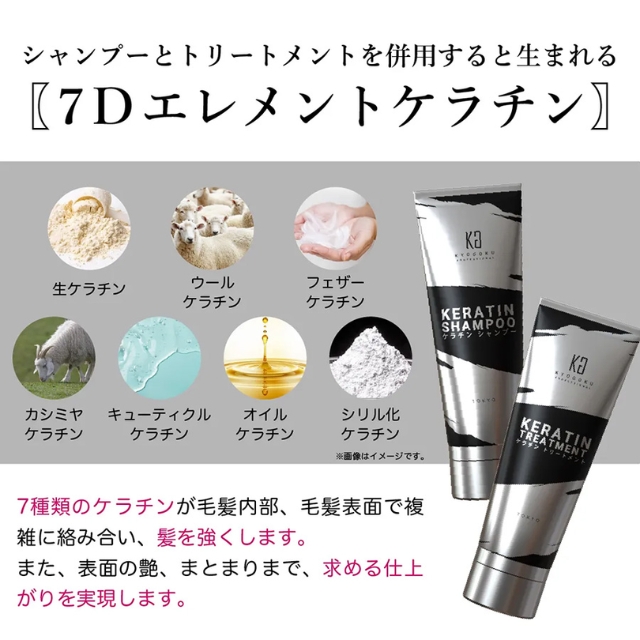 KYOGOKU ケラチンシャンプー 200g | ヘアケア | FIVE WEB STORE | 理
