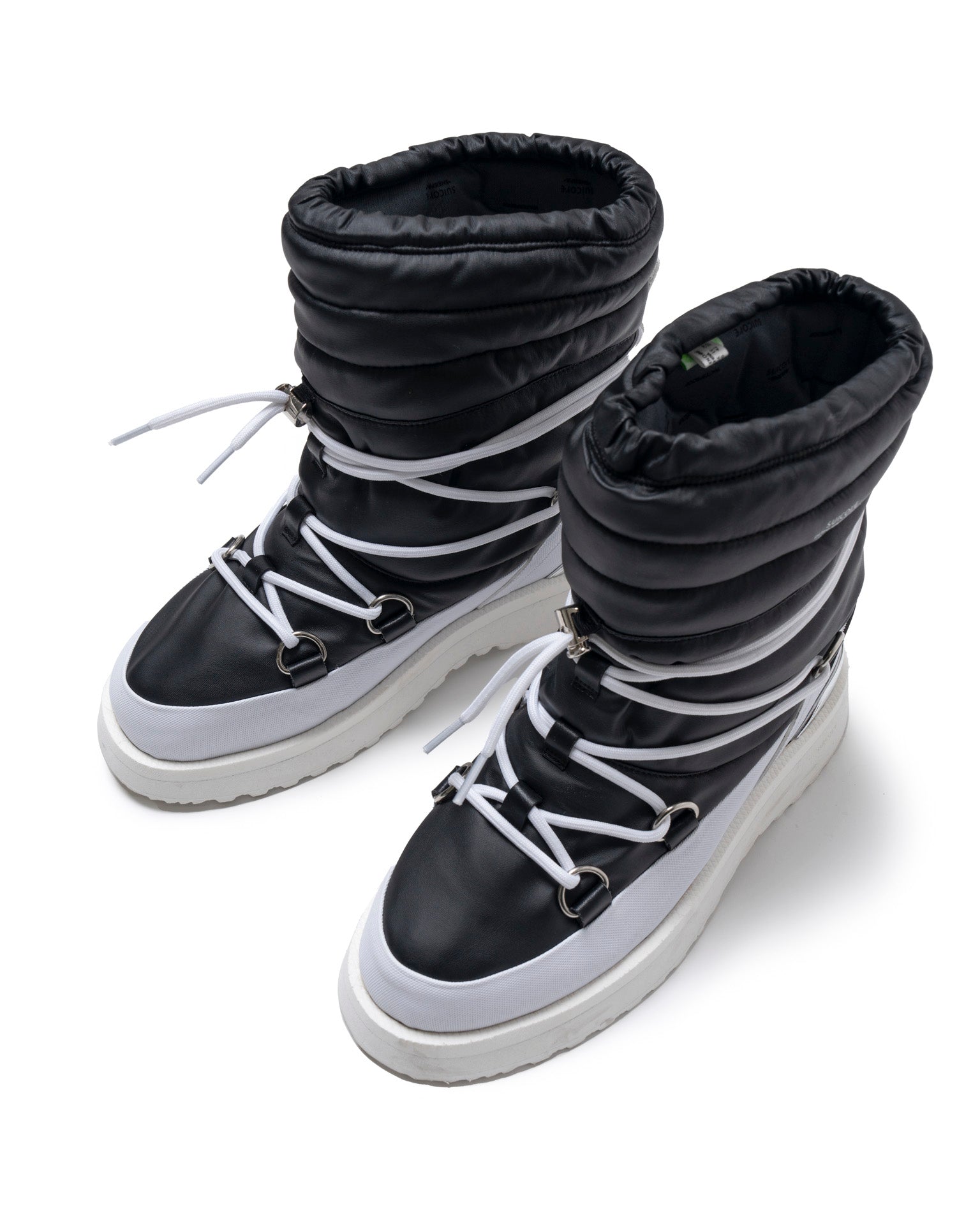 Suicoke Padded Boots - Black x White – FUMITO GANRYU OFFICIAL STORE