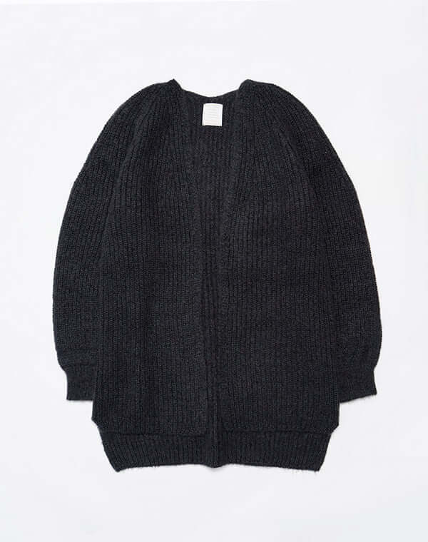 モヘヤニットガウンカーディガン / BCA12410WA 佐藤繊維のファッション