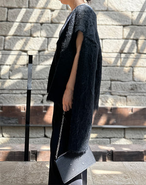 PERVERZE / Wide Slit Cardigan / 0125030507 – satoseni online store