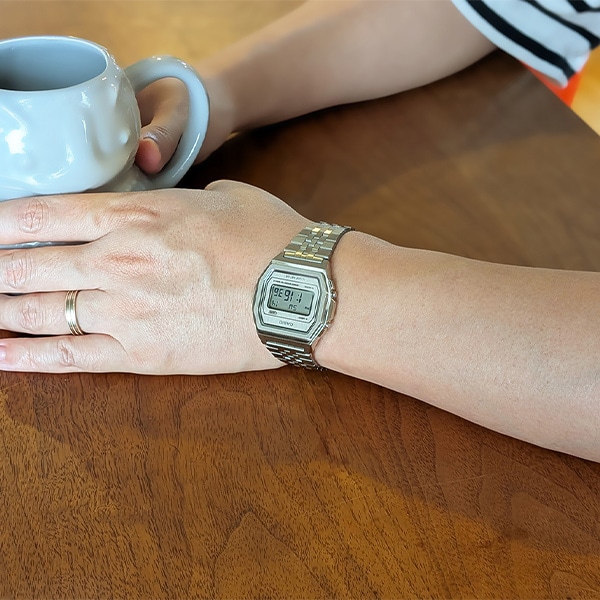 CASIO】カシオ クラシック プレミアムシリーズ A1000A-7JF シルバー