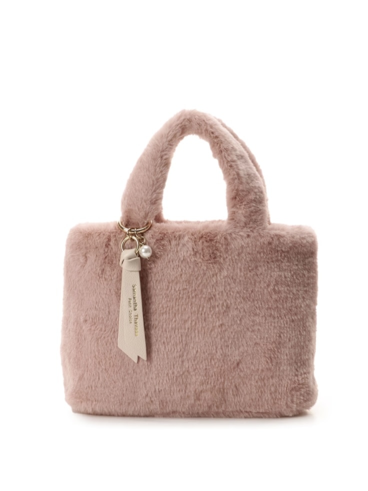 エコファーバッグ ピンク(ピンク)｜ サマンサタバサ プチチョイス