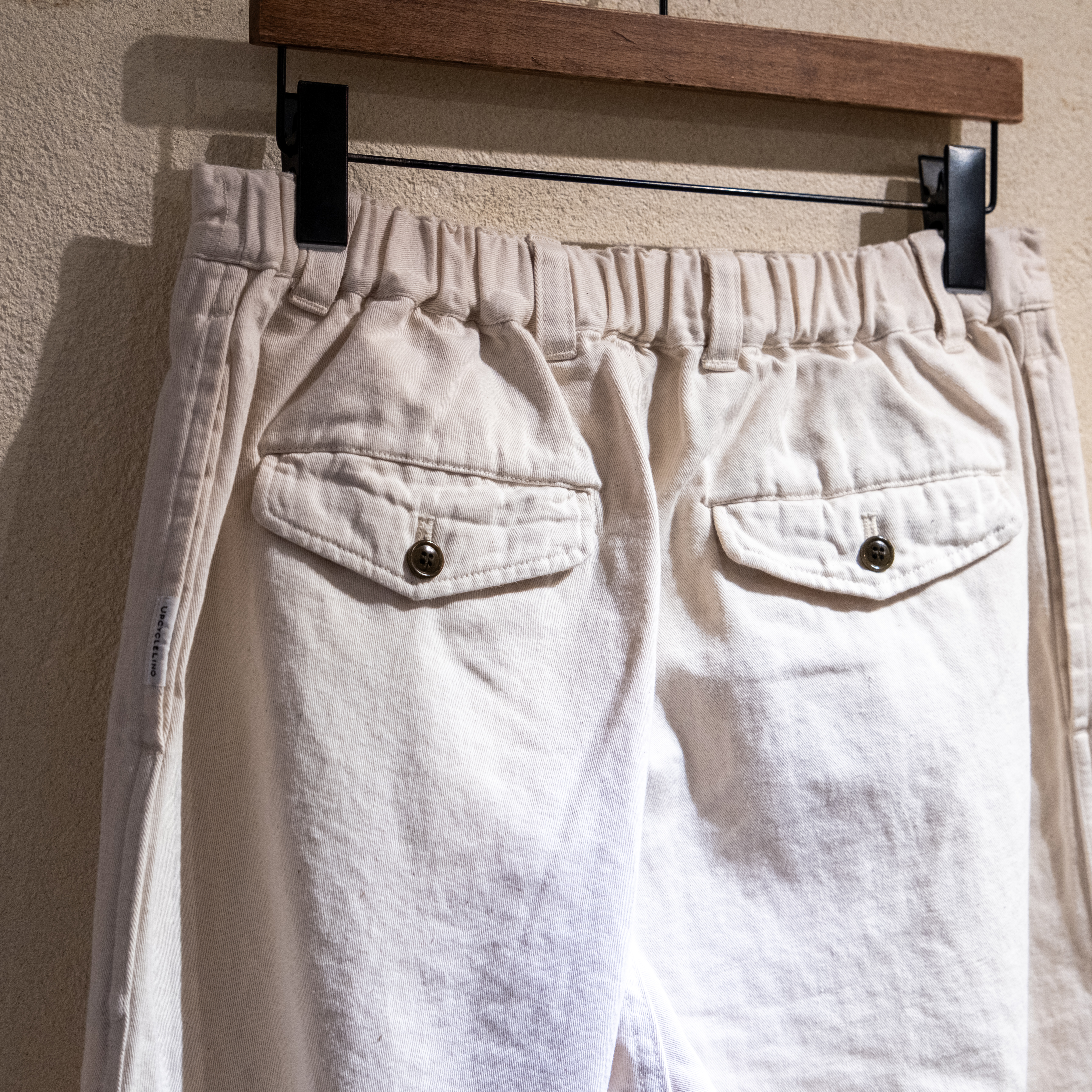 UpcycleLino】BASIC チノ 2タックワイドパンツ(1 NATURAL)｜ nest Robe