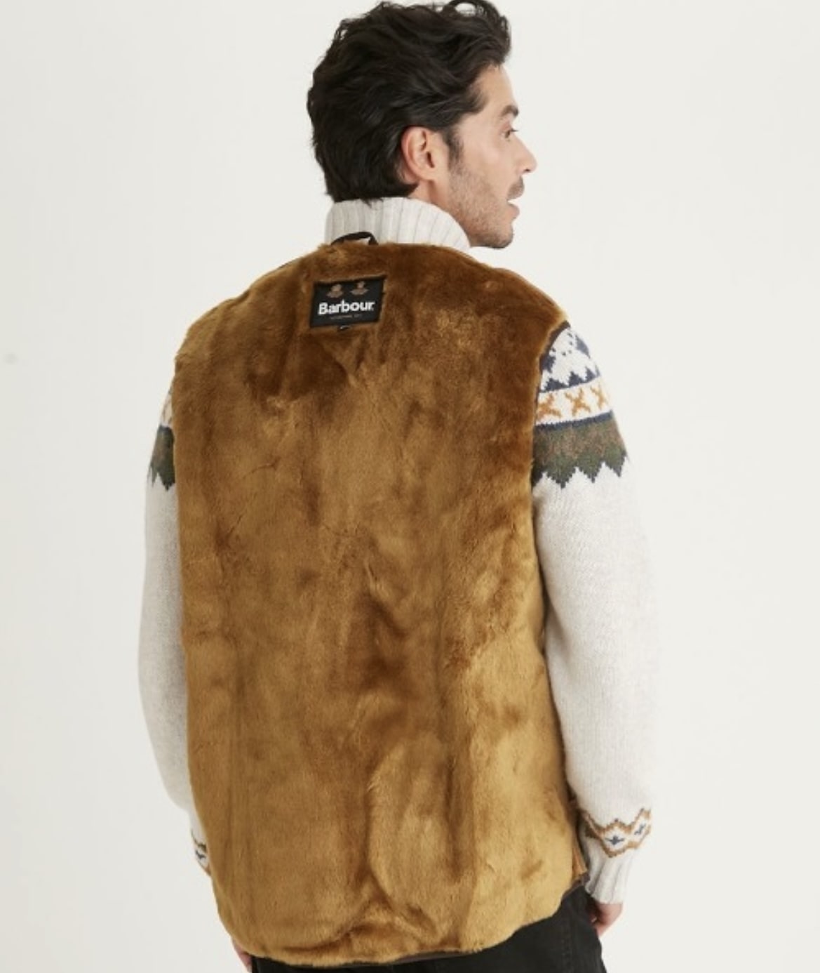 BARBOUR/バブアー フロントジップファーライナーベスト MLI0004(38