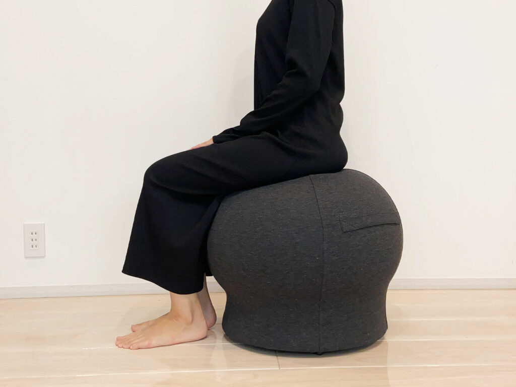 バランスボールチェア「マルームズ」を実践レビュー！気になる評判