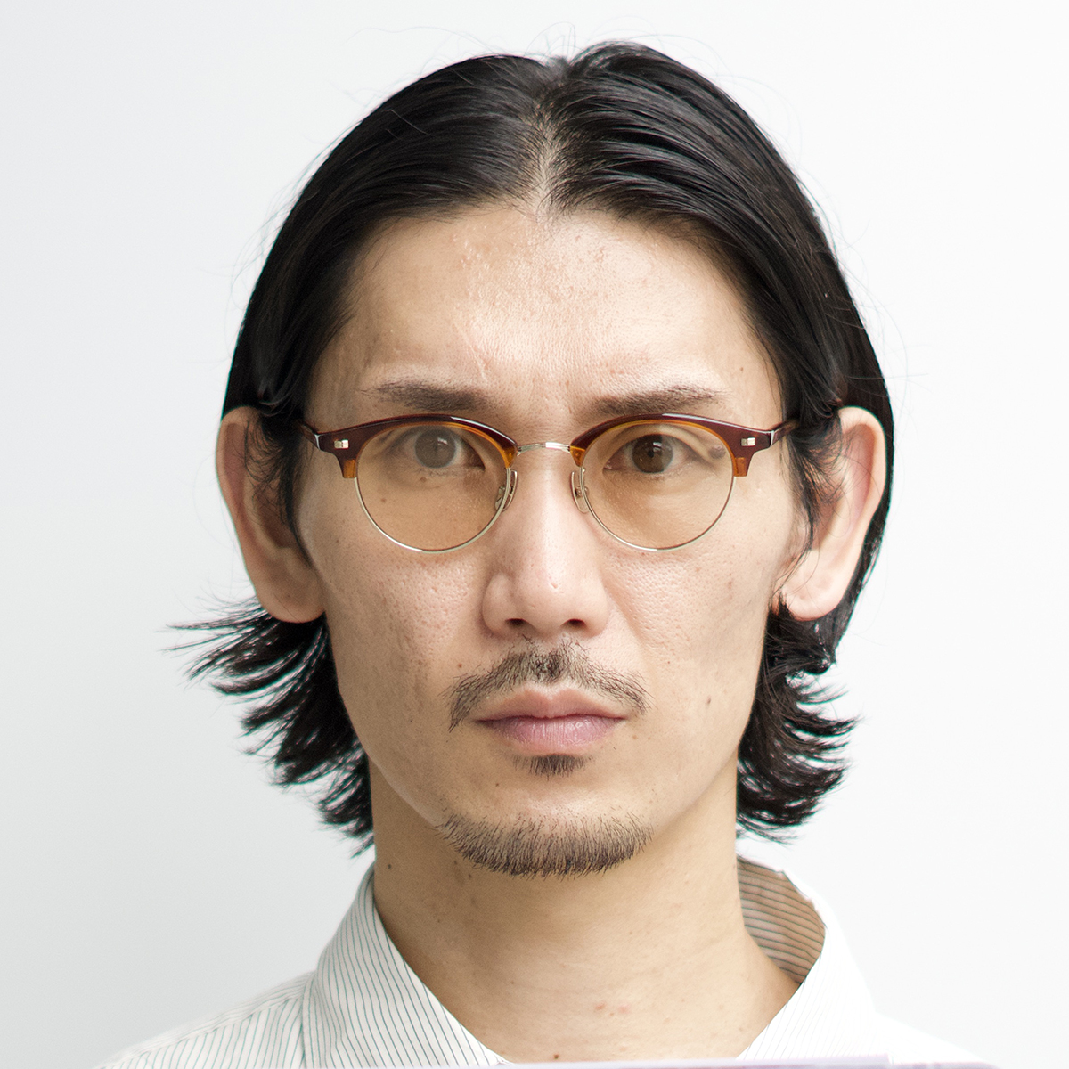 Reboot 215 ゴールド/トートイス (ライトブラウン) 47(ゴールド