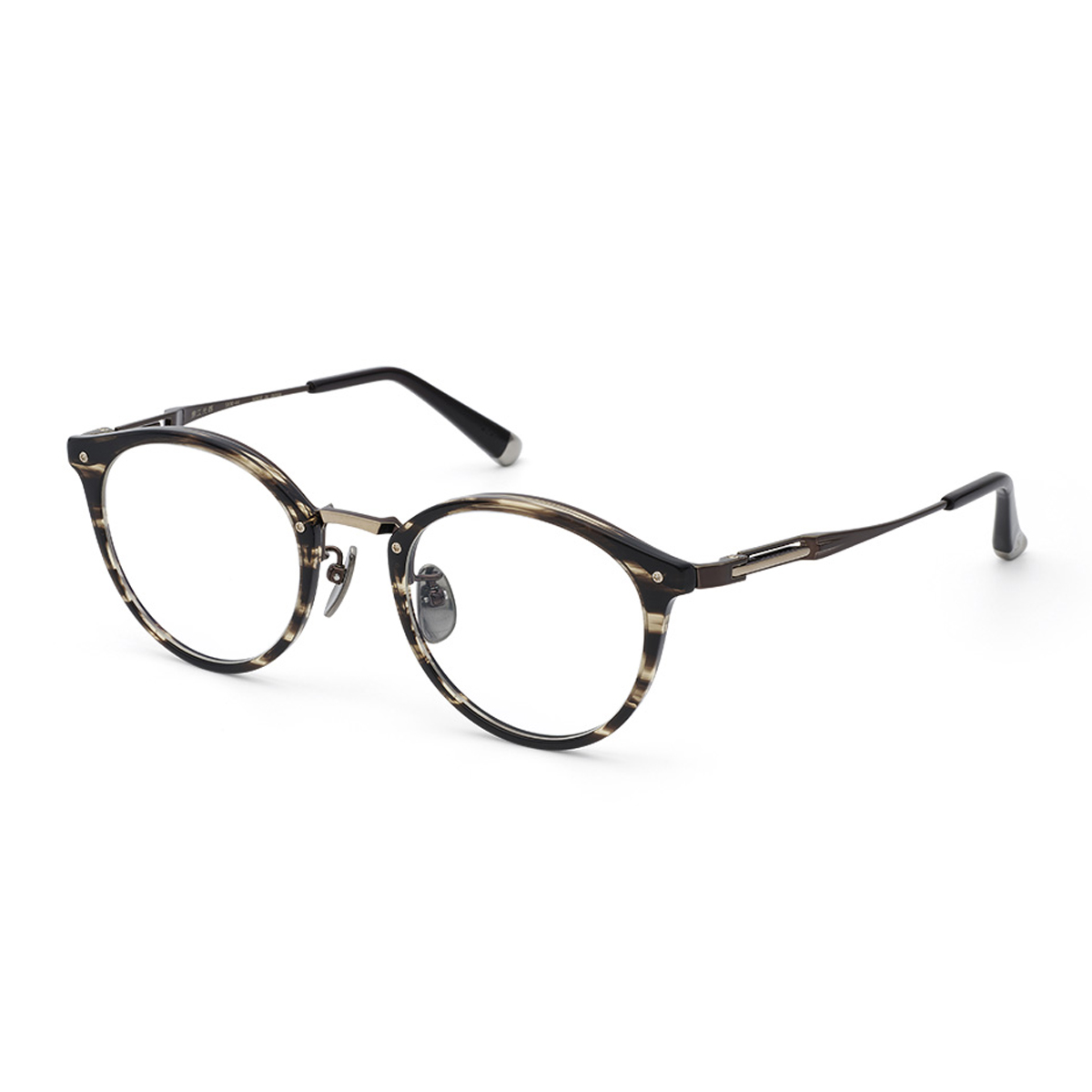 鯖江光器 M-44 ブラウン／ブラウン 48(ブラウン／ブラウン 48): メガネ