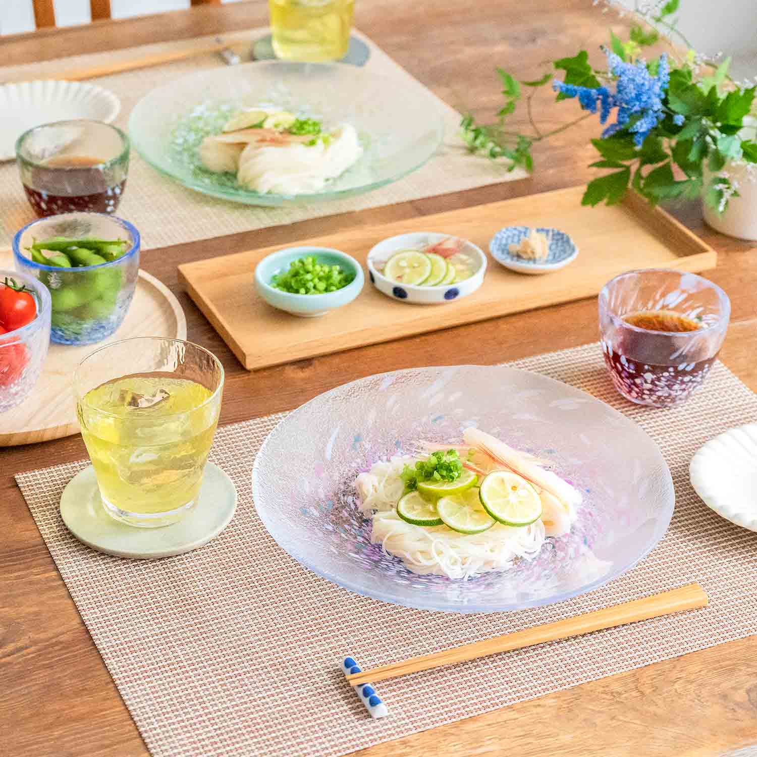 めん皿（ピンク） WA321 / 東洋佐々木ガラス(株) 公式オンラインショップ