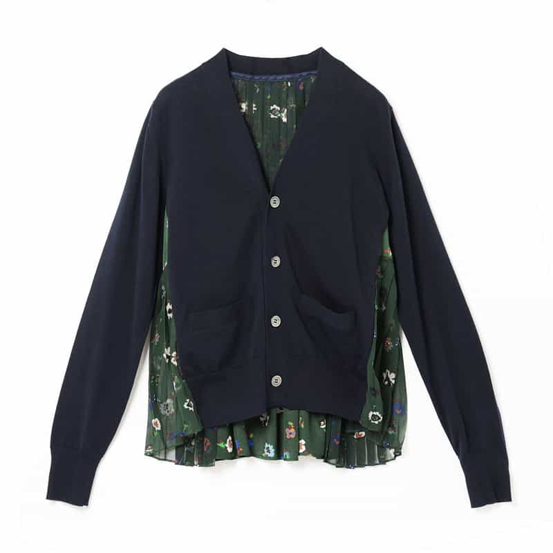 SACAI＜サカイ＞ コンビネーション ニットカーディガン（2264262