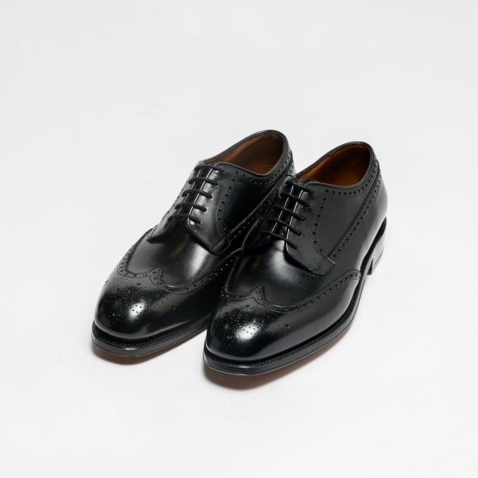 英国流 / 外羽根ウイングチップシューズ ブラック | ONLY ONLINE STORE