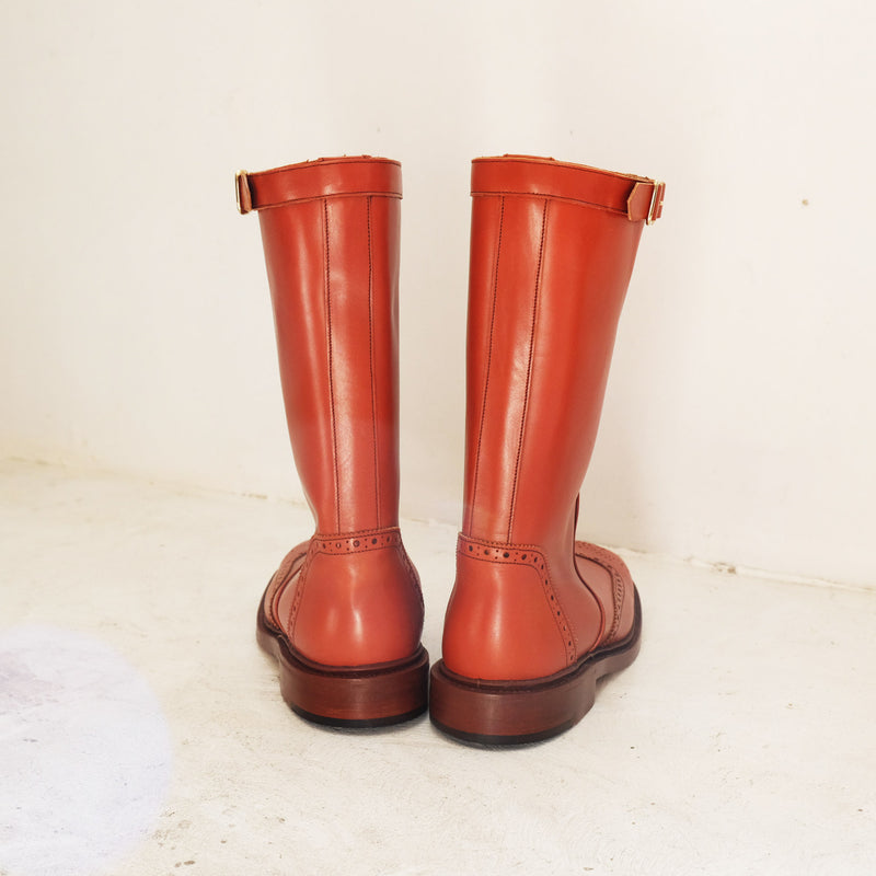 Tricker's トリッカーズ ロングブーツ L6673 バーニッシュドカーフ