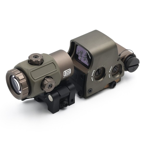 Holy Warrior EXPS3 S1 Red Dot Sight with G43 3X Magnifier with