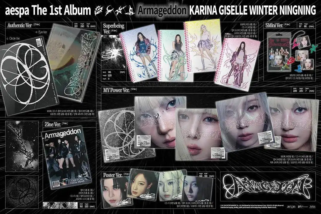Buy aespa - Armageddon 1st Album | Oppa Store