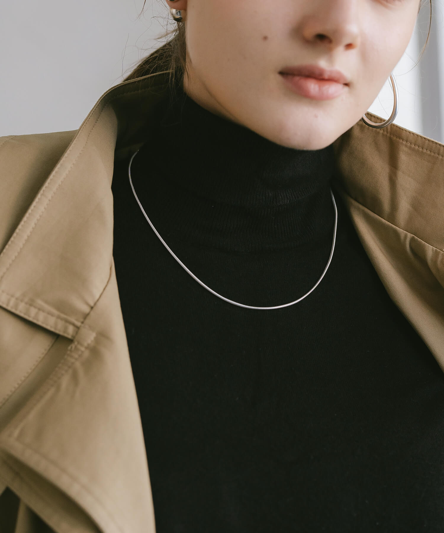 Silver925 Snake Chain Necklace VENEC-NK -べネック- | Ops.(オプス