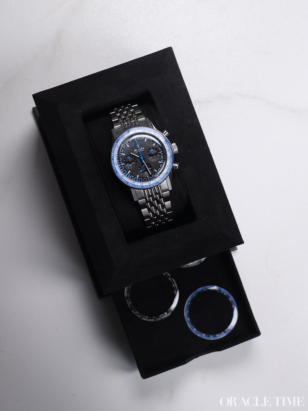 Wallace Allan x Nivada Grenchen Chronoking Mecaquartz 'Ayr' 38mm