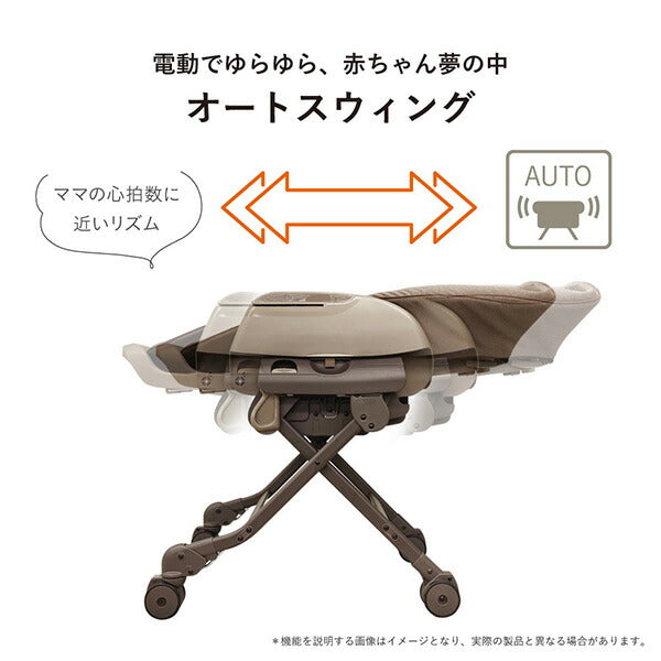 コンビ ネムリラ AUTO SWING LM ミントグレー（GL） – オレンジベビー