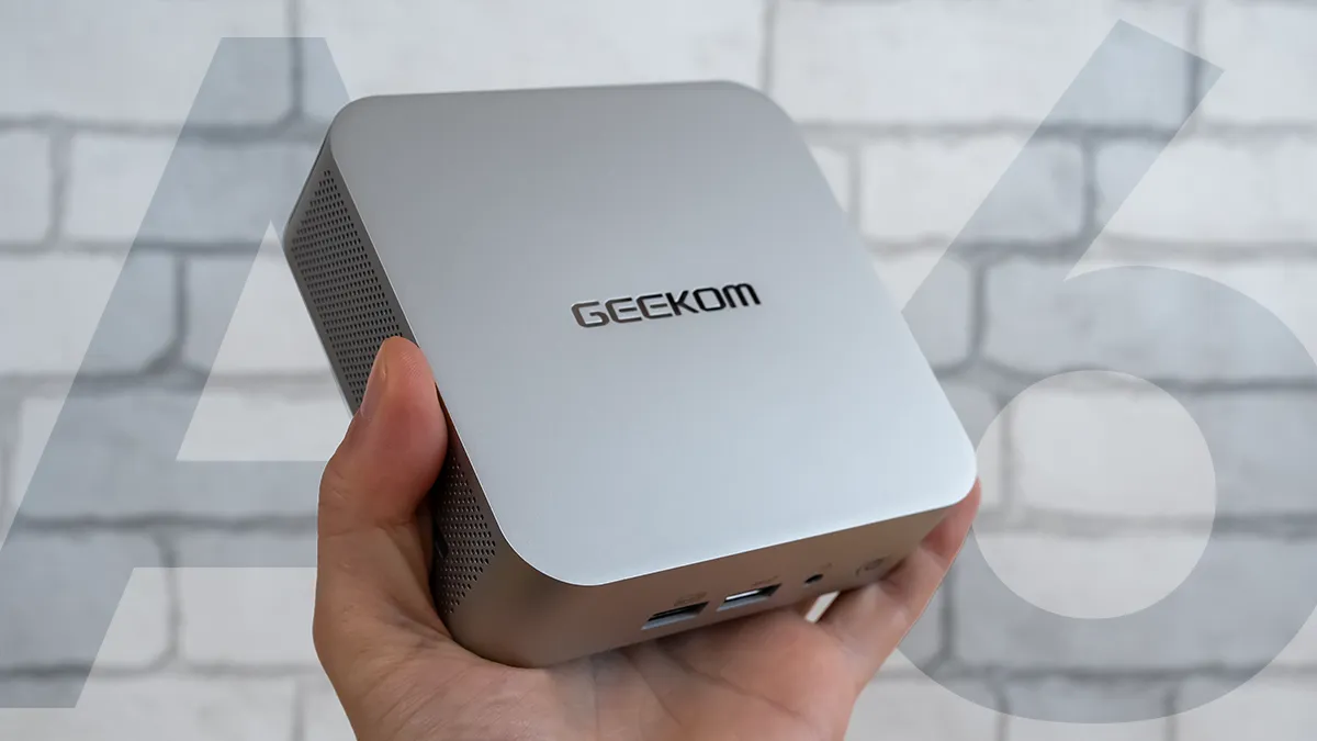GEEKOM A6 レビュー：小さくてしっかり「使える」ミニPC！7万円以下の