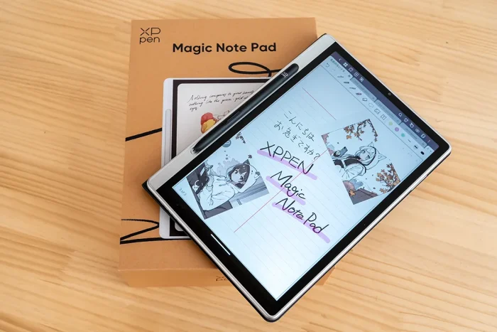 XPPen Magic Note Pad レビュー：3つのカラーモード表示に16Kの筆圧