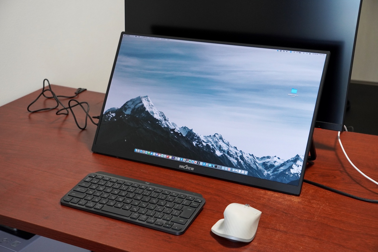 23.8インチ（2560×1440）のモバイルモニター「InnoView PM608