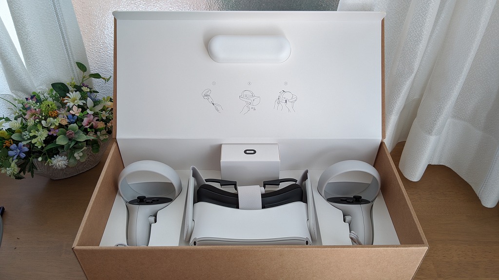 Oculus Quest 2 開封とファーストインプレッション：開封時から楽しい