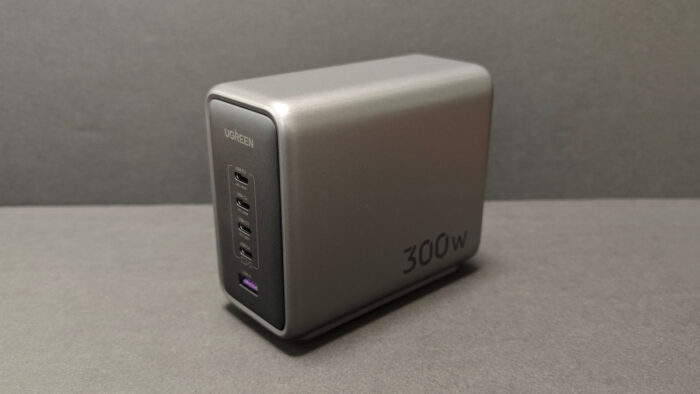 UGREEN Nexode 300W 5ポート PD GaN急速充電器 (CD333) レビュー：合計