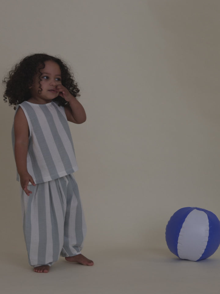 Sardine Stripes Resort Top | Organic Zoo