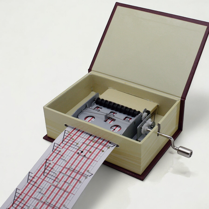 20弁BOOK型手回しオルガニート – オルゴールギャラリー