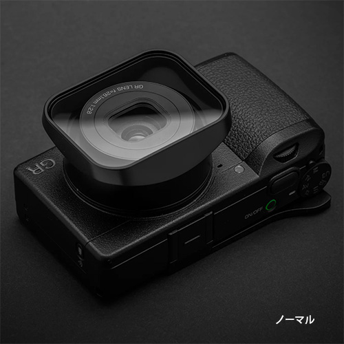 SQUAREHOOD｜スクエアフード RICOH GR III、IIIX専用アルミフード