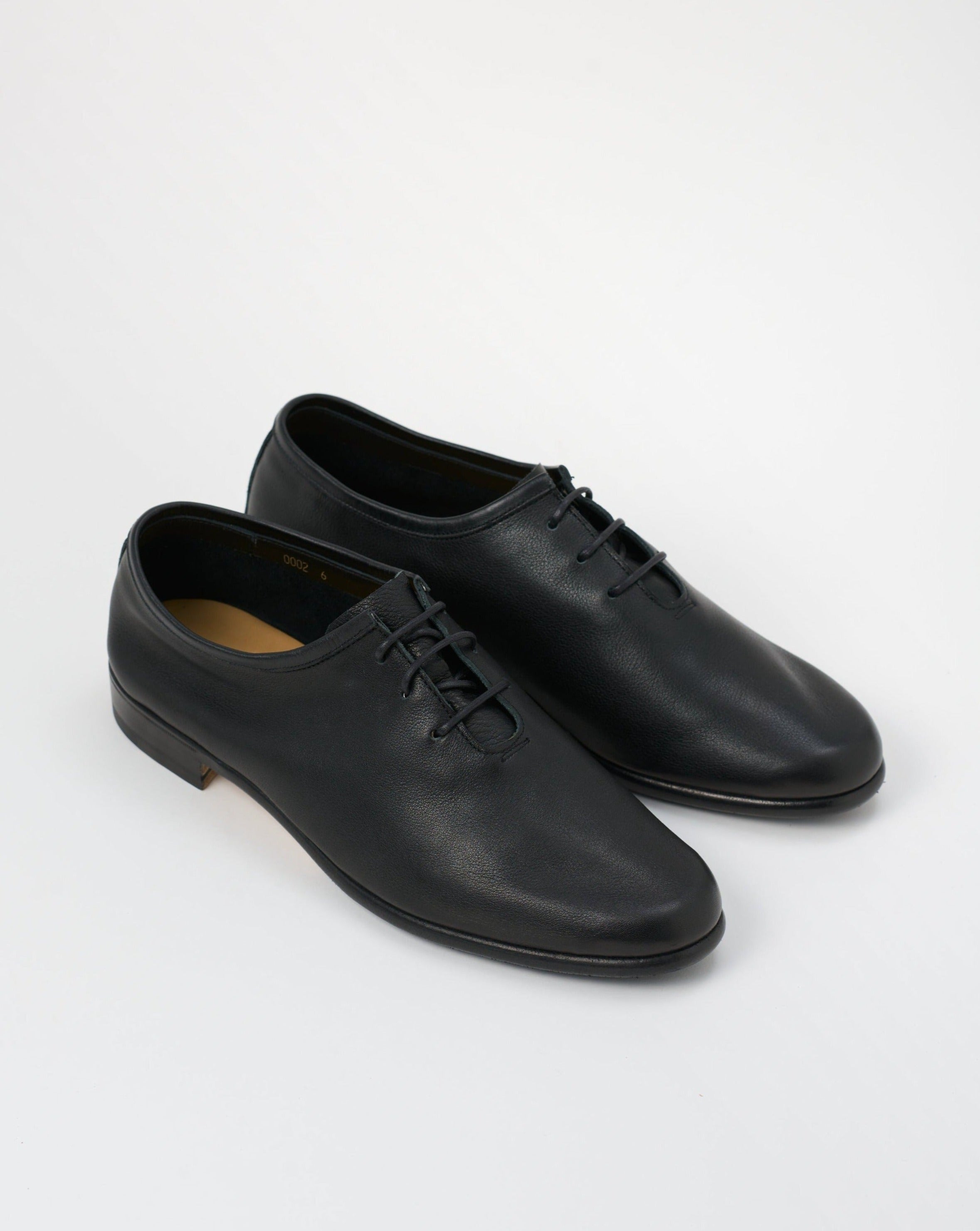 ORIENTAL オリエンタル 001 Unlined plain toe Black (R-0002) レザー