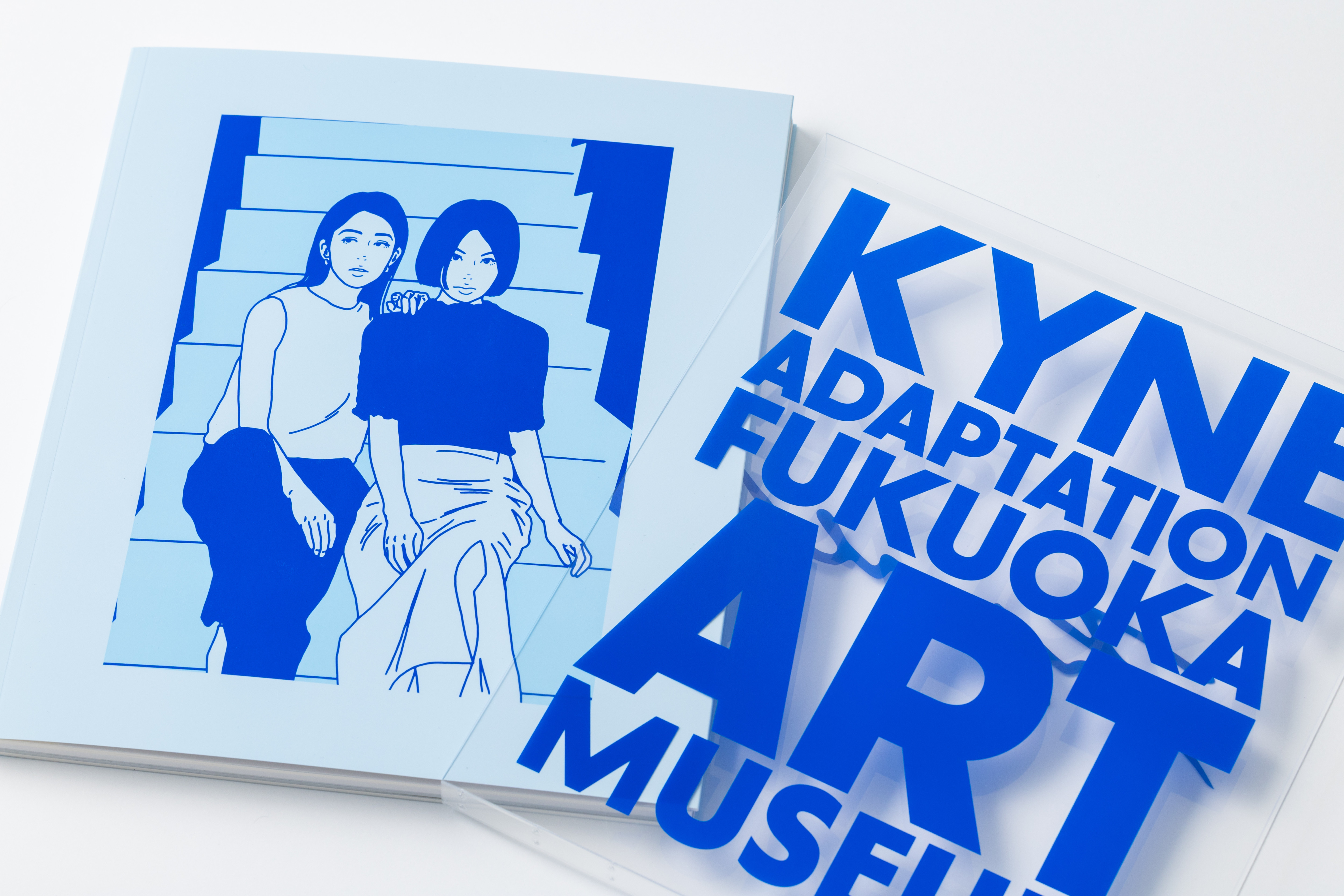KYNE – Adaptation exhibition, poster, catalog - Fonts In Use