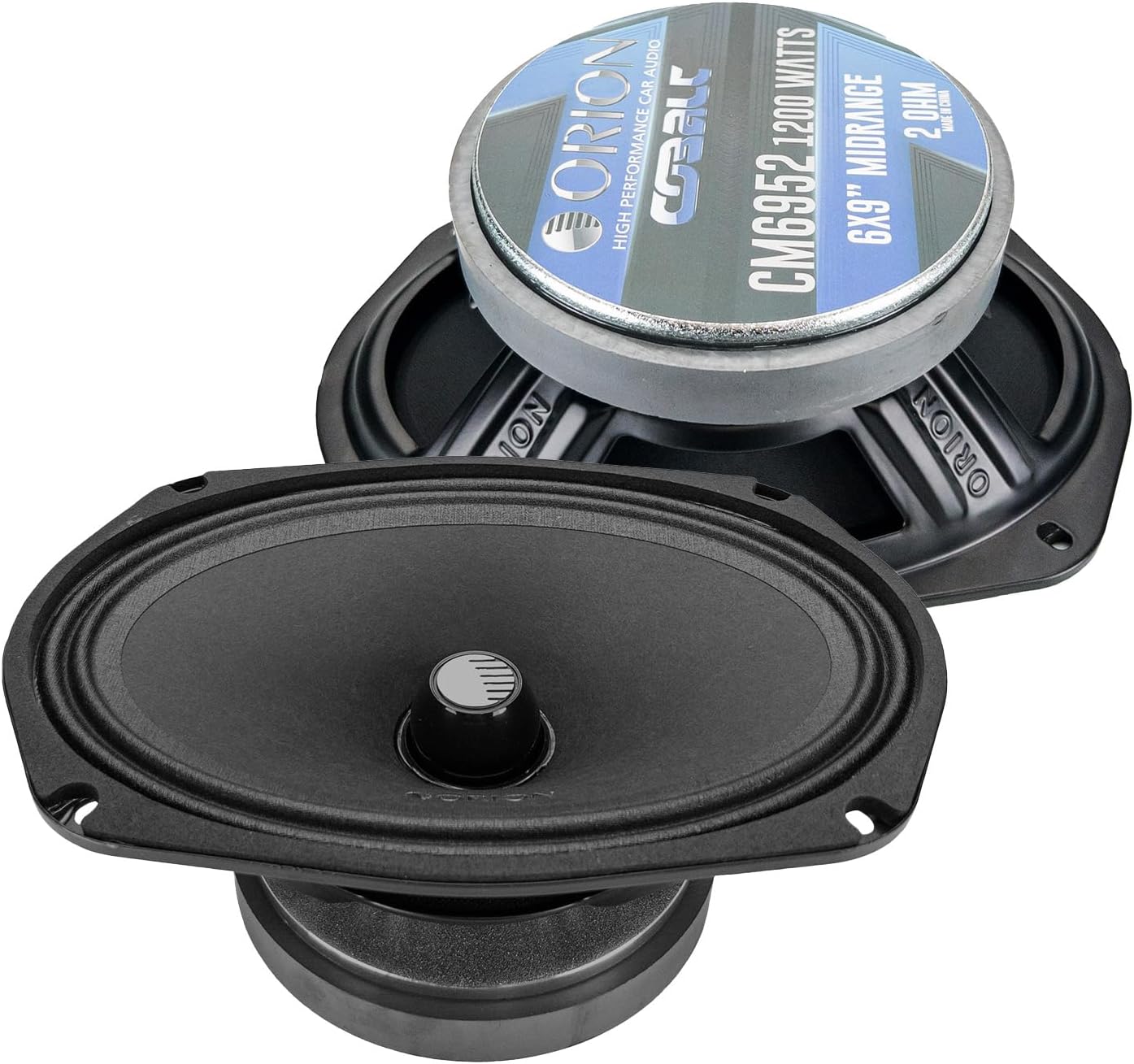 Orion CM6952 - 6x9 Inch 2 Ohm Midrange Speaker 300 Watts RMS
