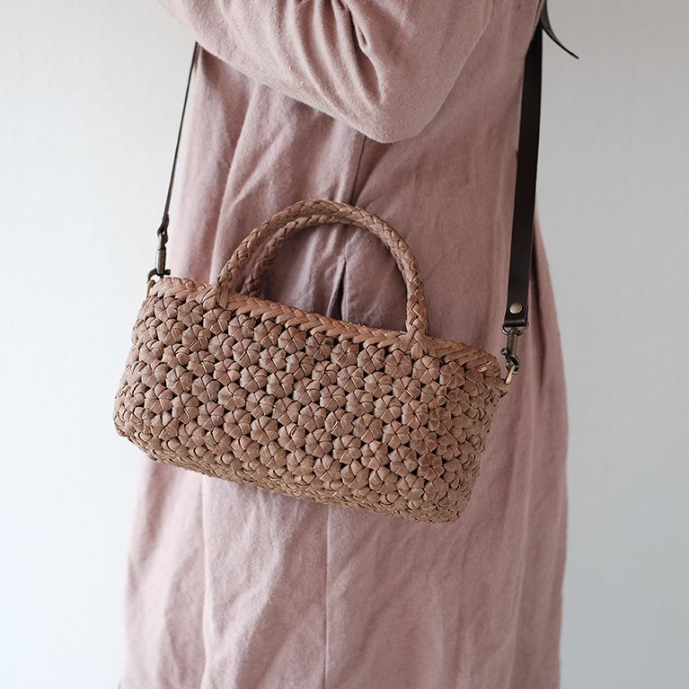 国産山葡萄蔓のかごバッグ、財布| ORIORI