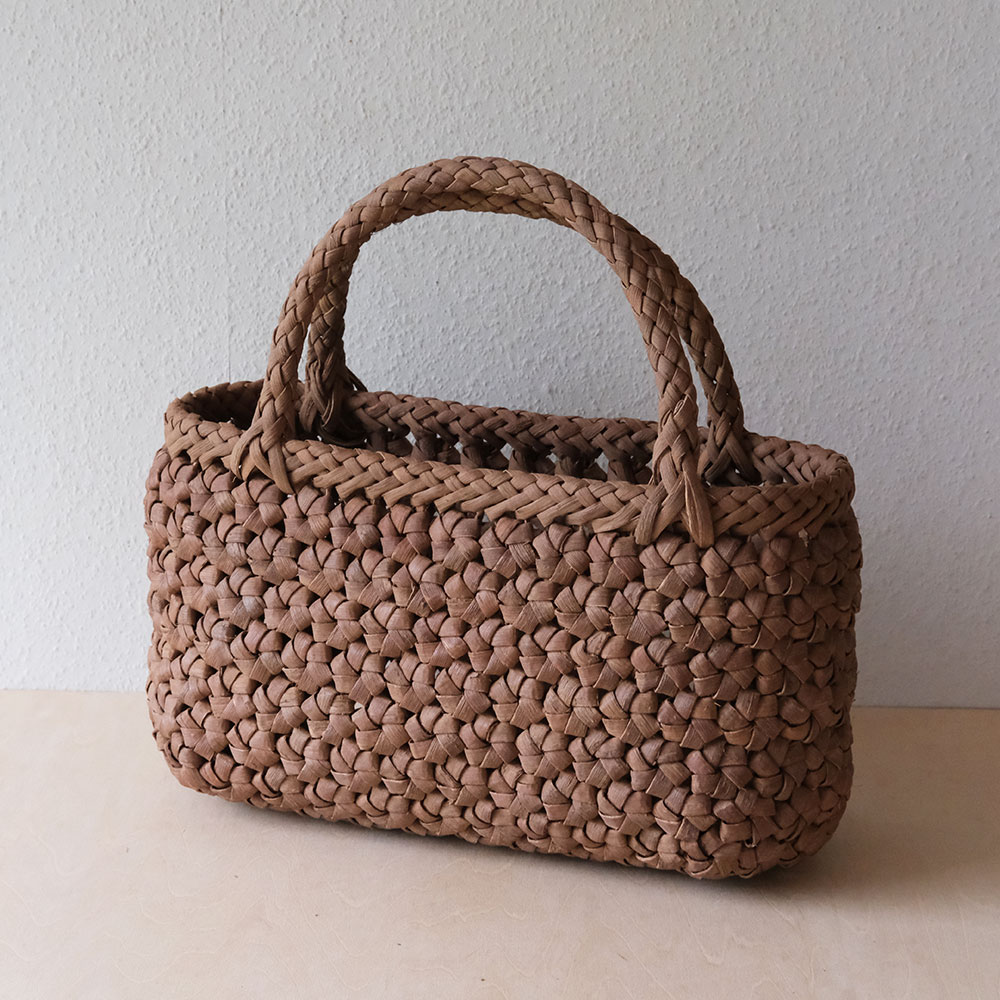 山葡萄 かごバッグ 花結び | ORIORI