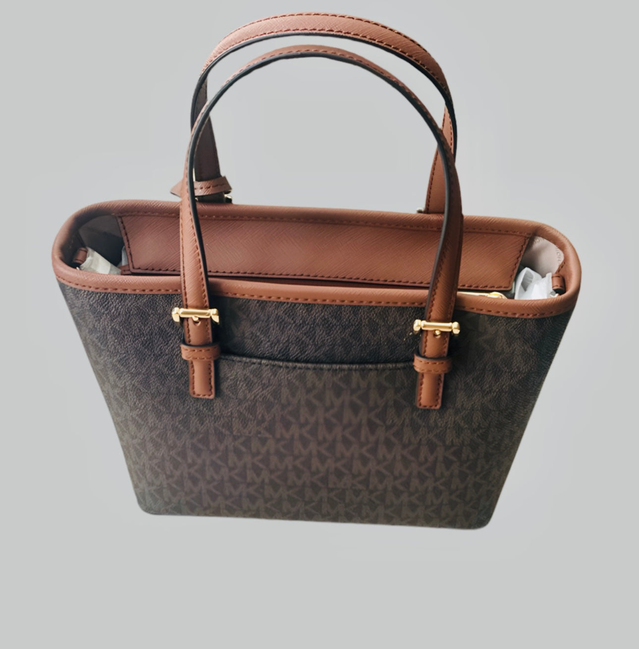 NWT Michael Kors Jet Set Travel XS Top Zip Tote Bag – Ourbello