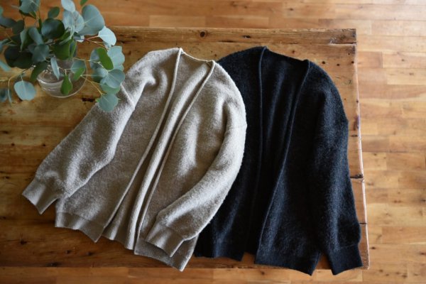 洗えるアルパカ混ふんわりニットカーデ – OURHOME