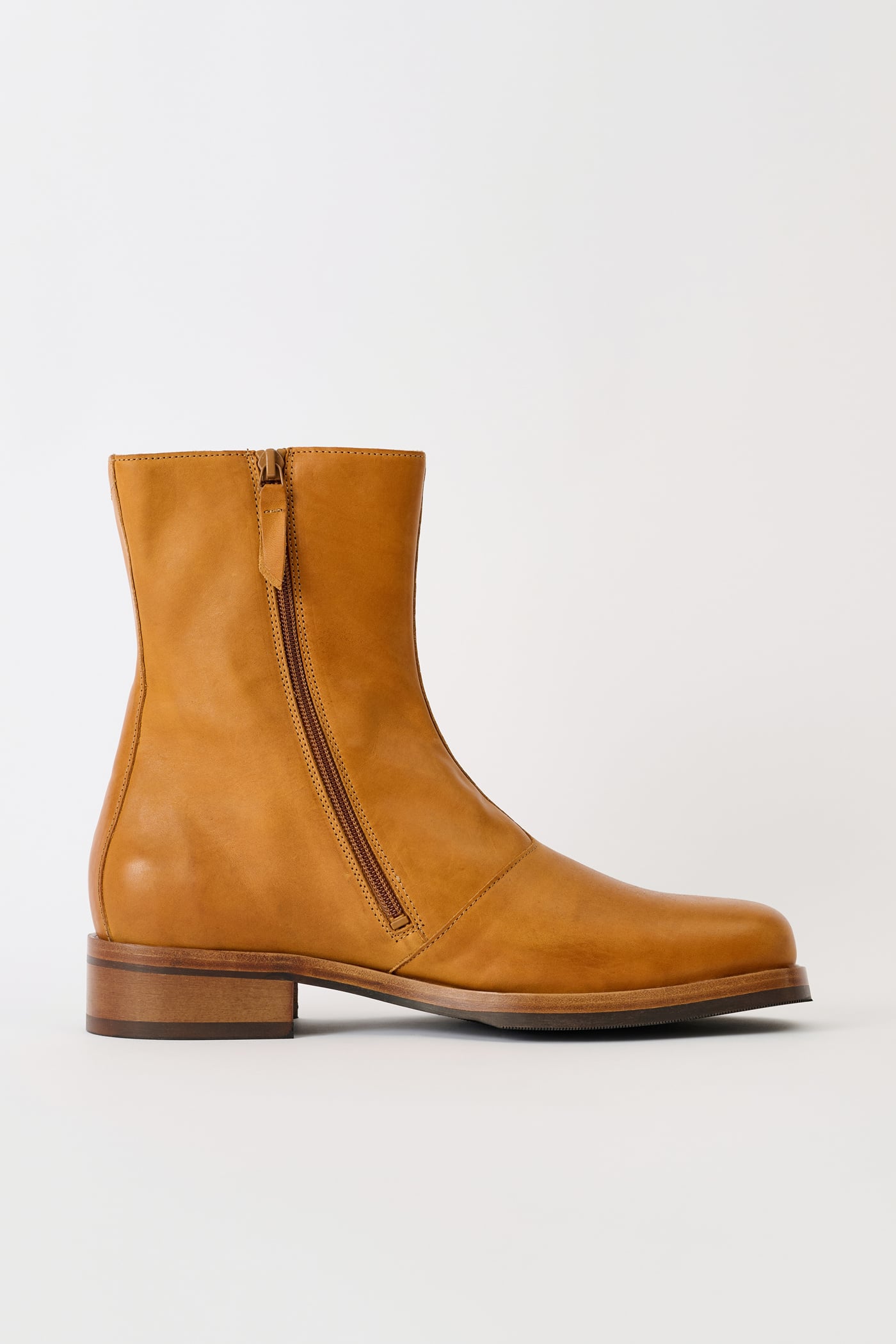 Our Legacy - Camion Boot Cognac Tensile Cattle Hide